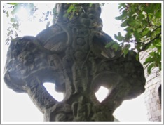 Patrick and Columba Cross, Kells, County Meath, Ireland, Majestas Domini, Christ in Glory