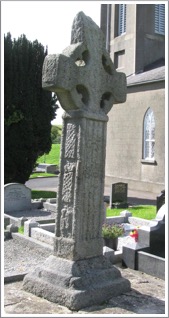 County Down, Northern Ireland, Dromore Cross east face.