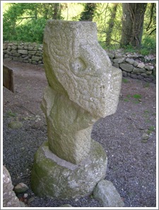 St. Mullin's cross, County Carlow, Ireland, west face