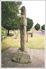 Kells, County Meath, Ireland, Patrick and Columba cross, south side