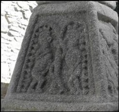 Moone High Cross Adam and Eve east face County Kildare Ireland