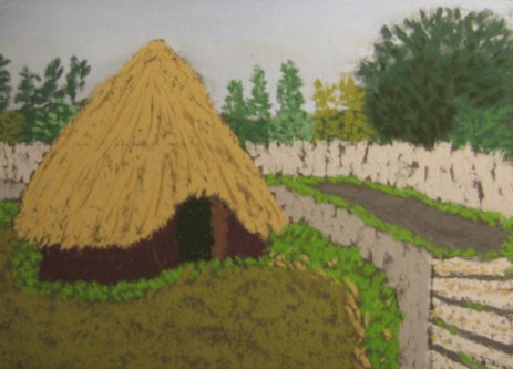 Heritage Park, Co. Wicklow, Rath or Hill fort, original art