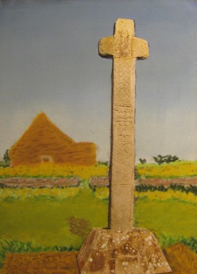 Clonca cross, County Donegal, Ireland