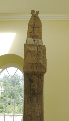 Durrow High Cross, County Offaly, Ireland, South Face