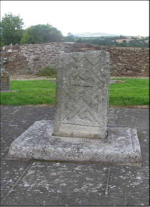 Ferns, decorated cross shaft, Co. Wexford, Ireland